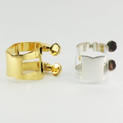 Photo5: Wood Stone Alto Saxophone Metal Ligature