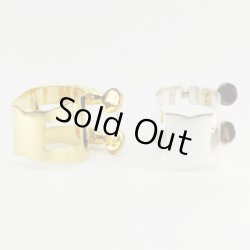 Photo5: Wood Stone Alto Saxophone Metal Ligature