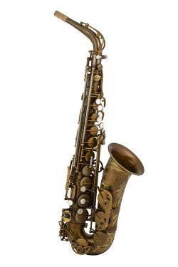 Photo1: [For Nelesh Bucktowar] Wood Stone/Alto Saxophone/Super Custom/Antique Finish [Without High F#] #1191