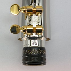Photo3: Wood Stone Mouthpiece Cap for an Inverted ligature
