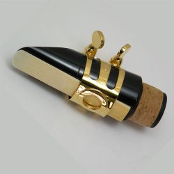 Photo1: Wood Stone E♭ Clarinet Metal Ligature