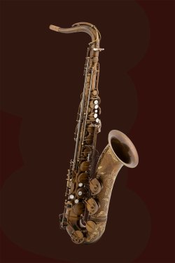 Photo1: Wood Stone/Tenor Saxophone/Super Custom X/Antique Finish