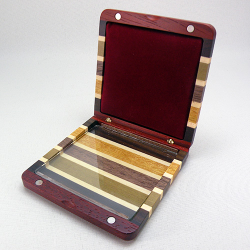 Wood Stone Reed Case for ISHIMORI Wind Instruments