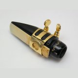 Photo: Wood Stone Soprano Saxophone Metal Ligature