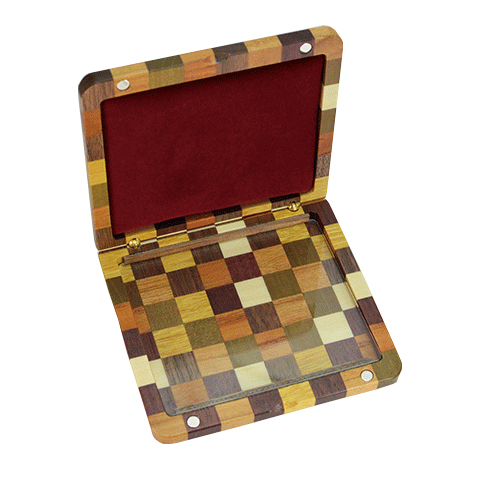 Photo3: Wood Stone Reed Case for Clarinet