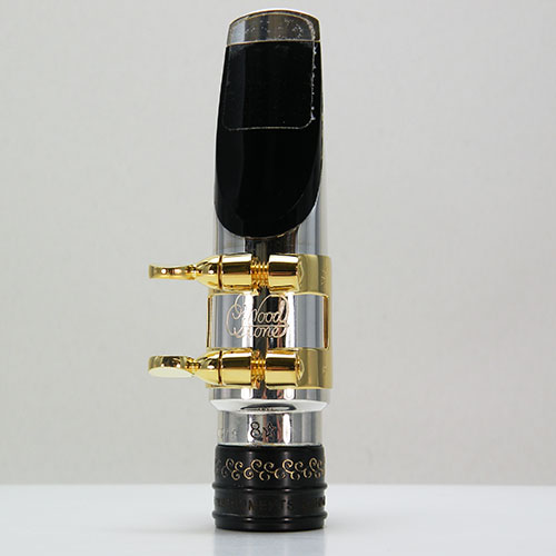 Photo: Wood Stone Alto Saxophone Metal Ligature