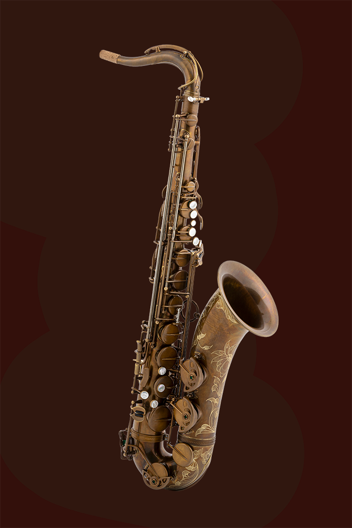 Photo1: Wood Stone/Tenor Saxophone/Super Custom X/Antique Finish